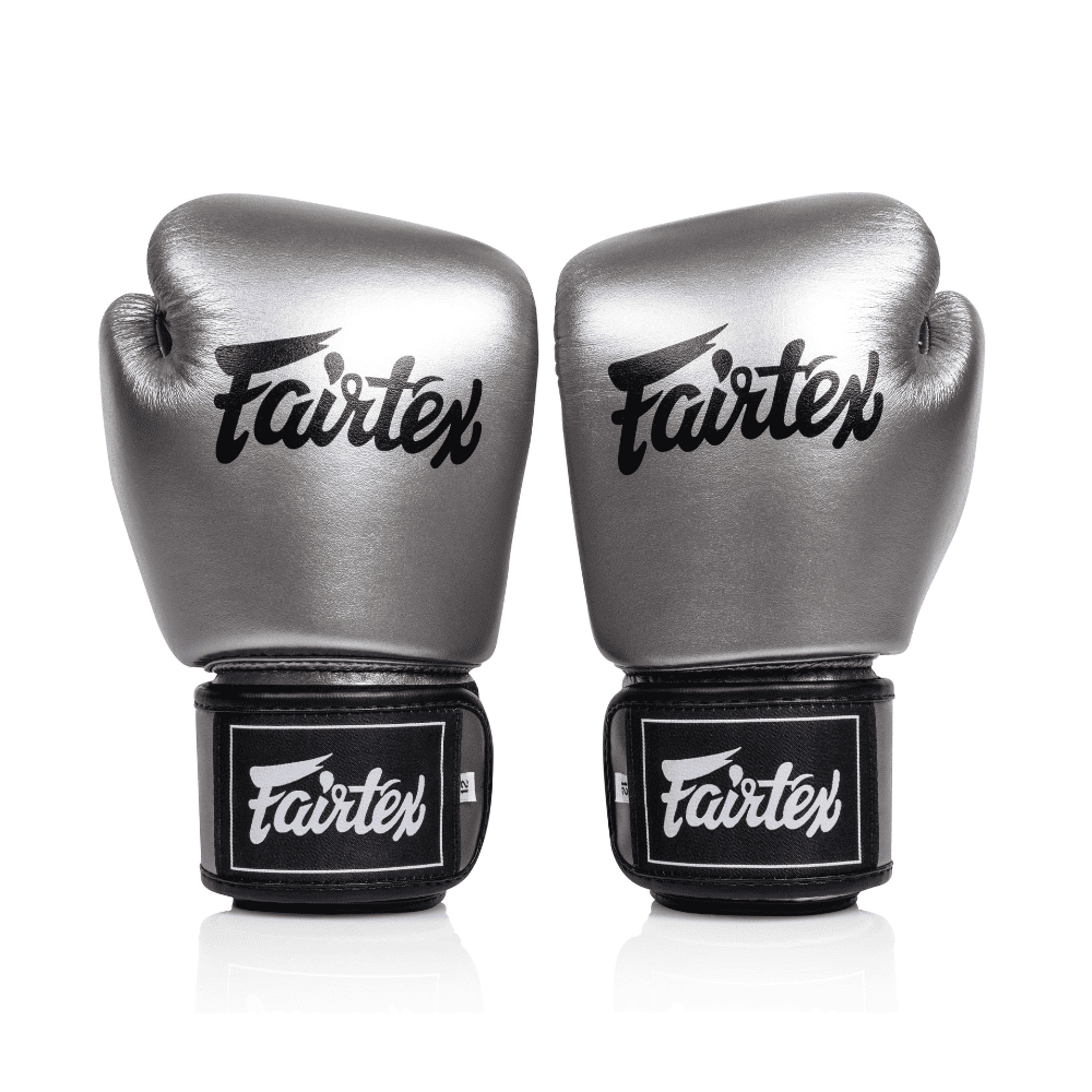 Fairtex BGV1C-PLUS Boxing Gloves - Gun Metallic - Image 2