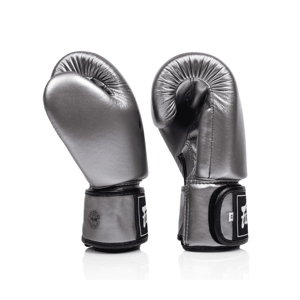 Fairtex BGV1C-PLUS Boxing Gloves - Gun Metallic - Image 3