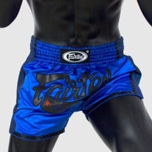 Fairtex BS1702 Royal Blue Slim Cut Muay Thai Shorts