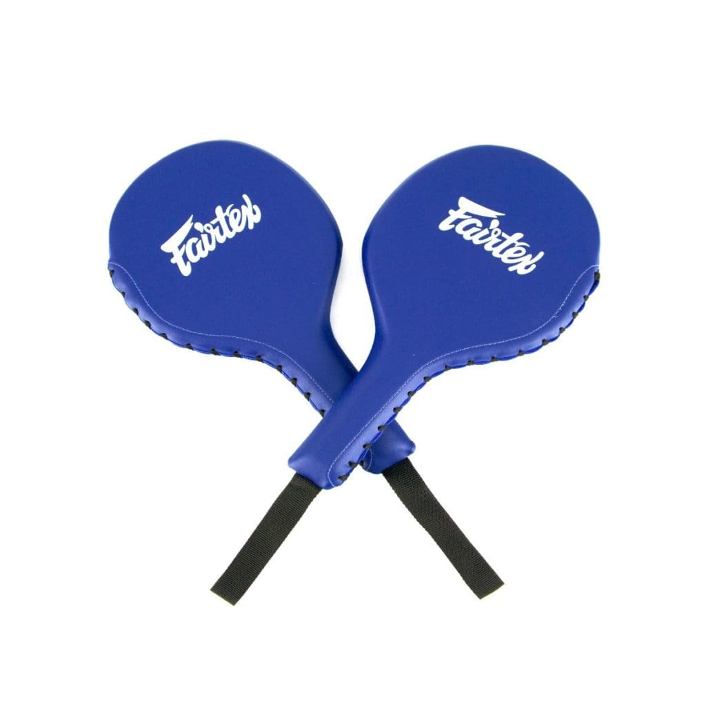 Fairtex BXP1 Boxing Paddles - Black / Blue - Image 2