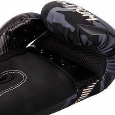Venum Impact Boxing Gloves - Dark Camo/Sand - Image 3