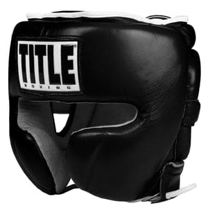 TITLE Boxing Leather Sparring Headgear - Multiple Colours