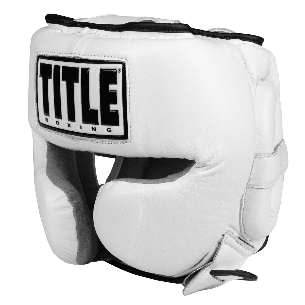 TITLE Boxing Leather Sparring Headgear - Multiple Colours - Image 2