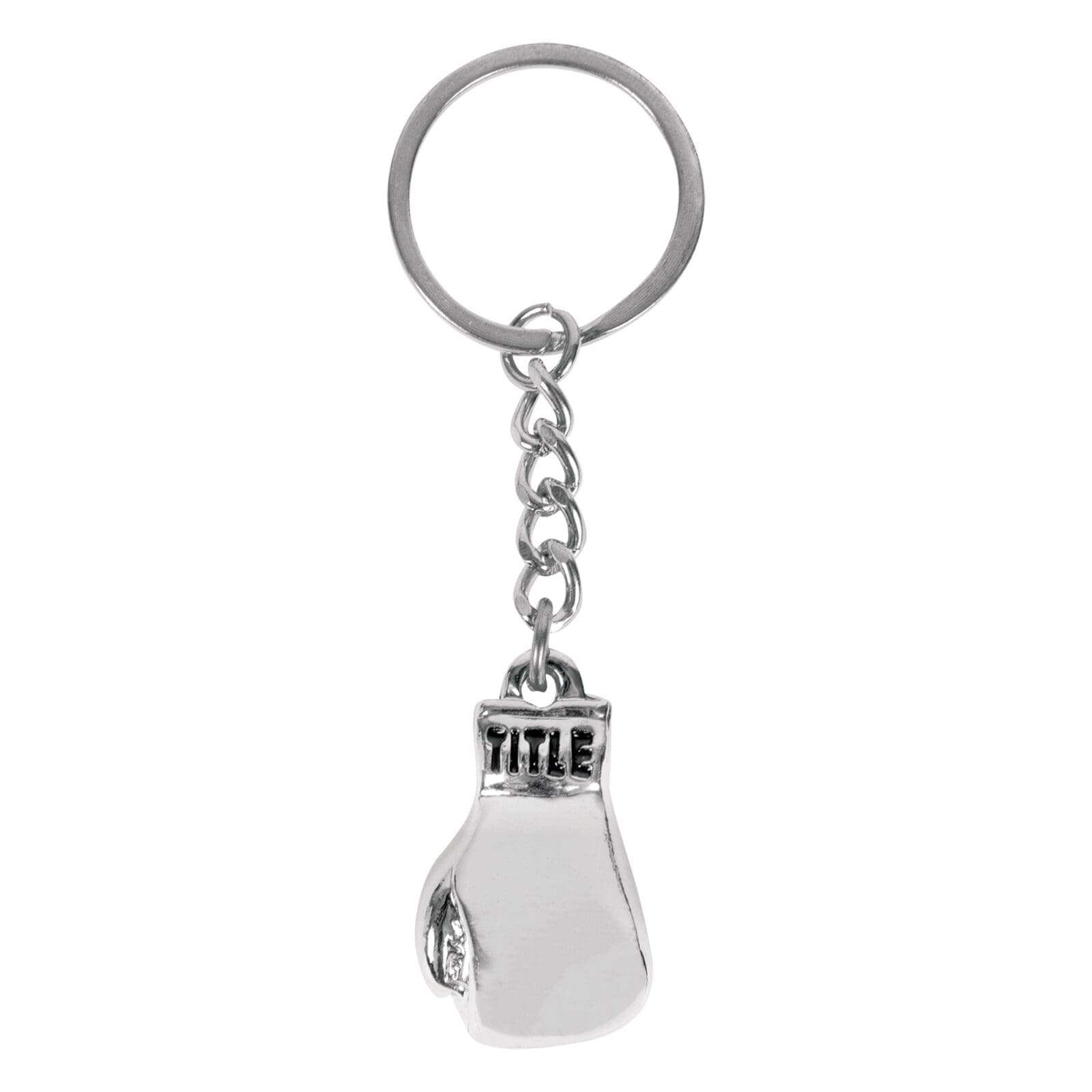 TITLE Boxing Luxury Glove Keyring - Gold / Silver - Image 2