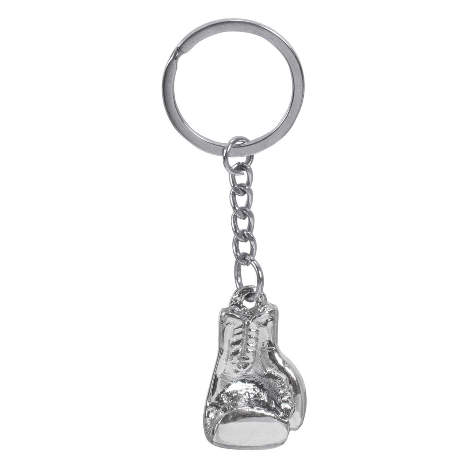 TITLE Boxing Luxury Glove Keyring - Gold / Silver - Image 4