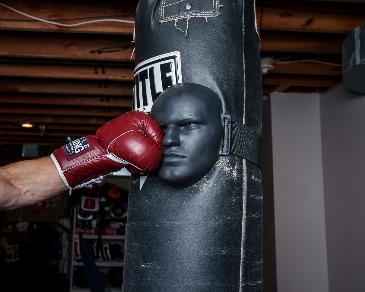 TITLE Boxing Heavy Bag Striking Mask - Image 5