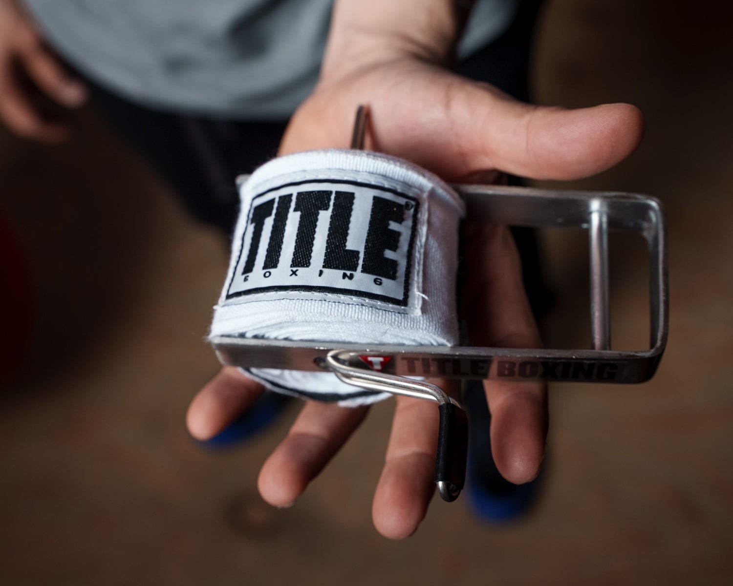 TITLE Boxing Portable Zip Hand Wrap Roller - Image 4