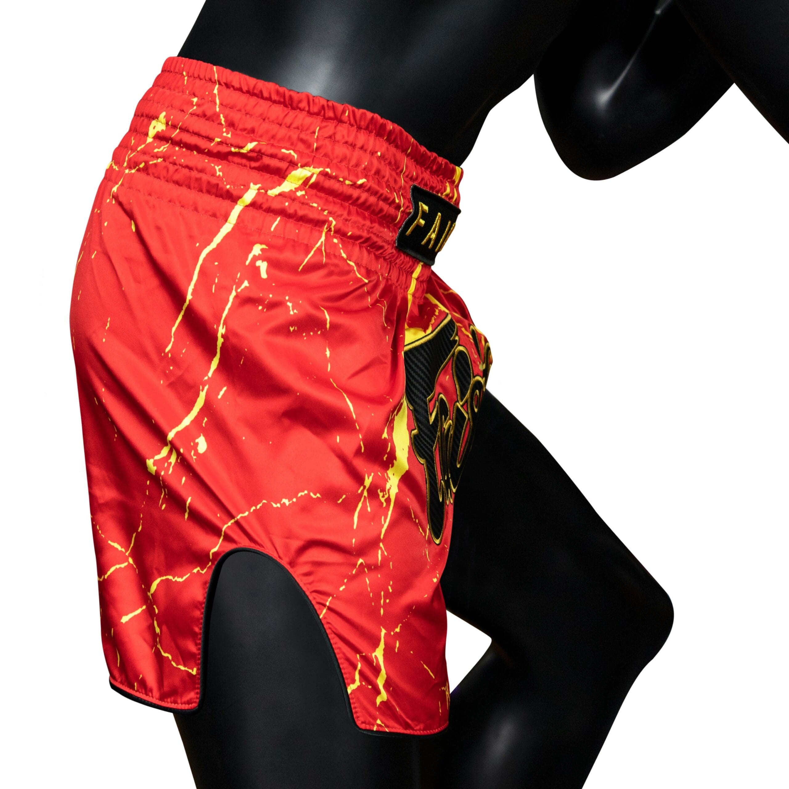 Fairtex BS1946 Slim Cut Muay Thai Shorts - Inferno - Image 3